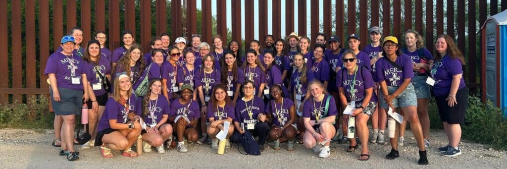 Nine Mercy Schools Unite in Service at the Border