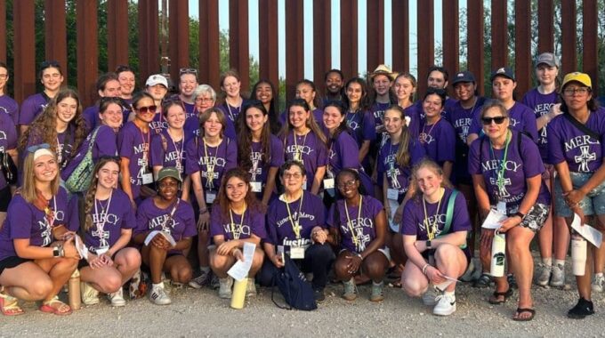 Nine Mercy Schools Unite in Service at the Border